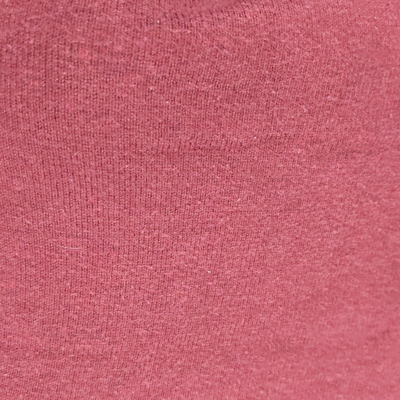 Dotti Women's Top Size Small Maroon 3/4 Sleeve Hi-Low Hem Round Neckline Jumper - Picture 7 of 14